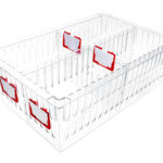 HTM71 tray with dividers NHS storage