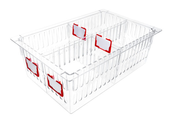HTM71 tray with dividers NHS storage