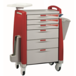 Resuscitation emergency trolley