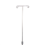Emergency trolley IV holder