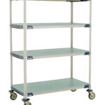 MetroMax i 4 Tier - Solid Shelves - Mobile