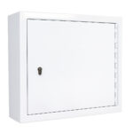 Controlled drugs cabinet – lockable white steel medical staorage safe