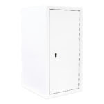 Controlled drugs cabinet – lockable white steel medical storage safe