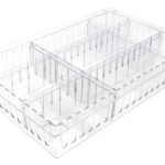 HTM71 tray with dividers NHS storage